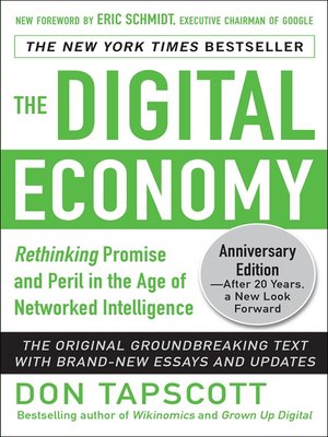 cover image of The Digital Economy ANNIVERSARY EDITION